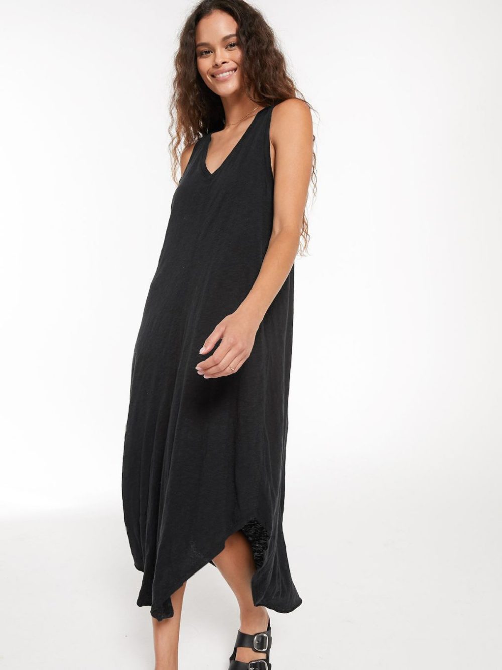 A-Line Linen Maxi Dress  | Womens  Dresses & Jumpsuits Clothing Dresses & Jumpsuits