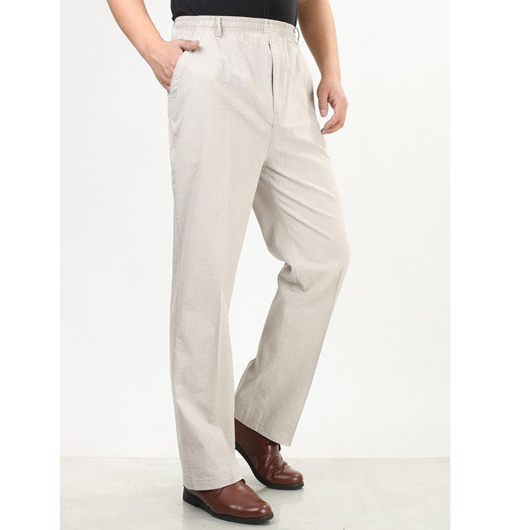 Barrel-Leg Cotton Pants  | Womens  Pants Clothing Pants