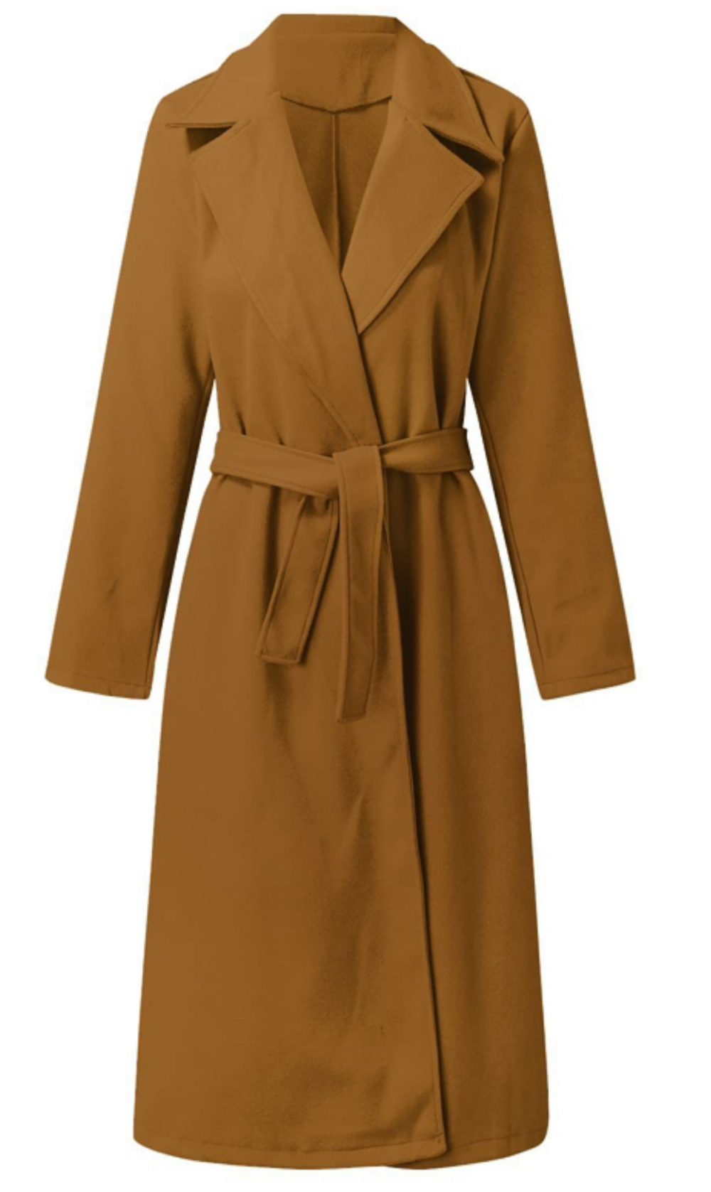 Belted Double-Faced Wool Coat  | Womens  Coats & Jackets Clothing Coats & Jackets