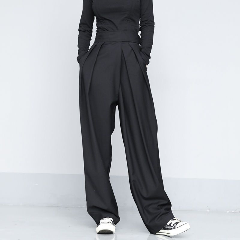 Belted Wrap-Front Wool Pants  | Womens  Pants Clothing Pants