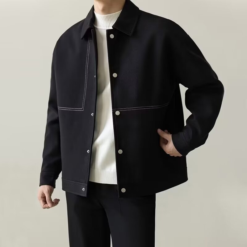 Boxy Denim Jacket  | Mens  Coats & Jackets Clothing Coats & Jackets