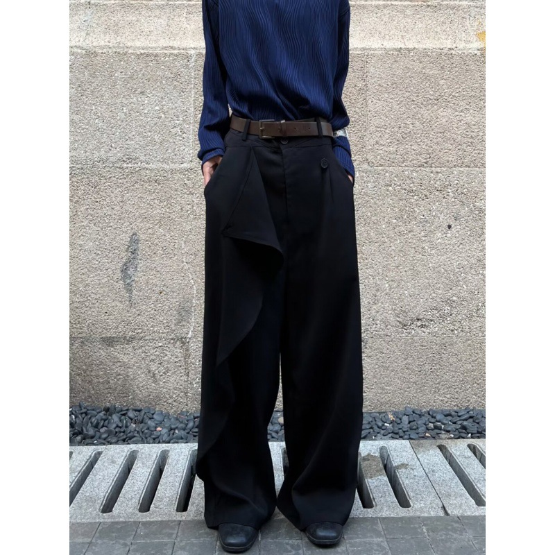 Draped Tailored Pants  | Womens  Pants Clothing Pants