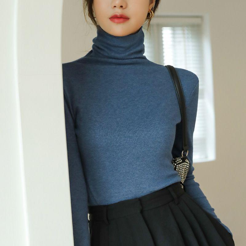 Merino Wool Turtleneck Top  | Womens  Sweaters & Cardigans Clothing Sweaters & Cardigans