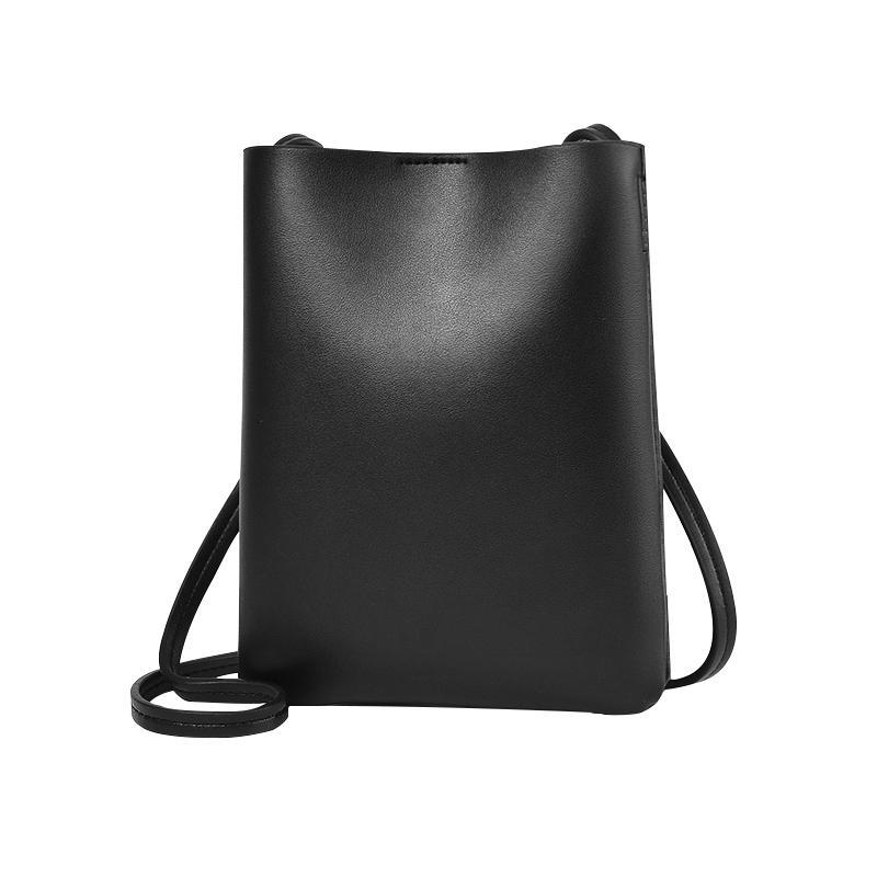 Mini Folded Crossbody Shopper – Leather  | Womens  Bags Accessories Bags