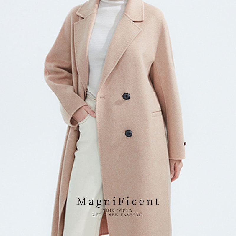 Oversized Double-Breasted Wool Coat  | Womens  Coats & Jackets Clothing Coats & Jackets