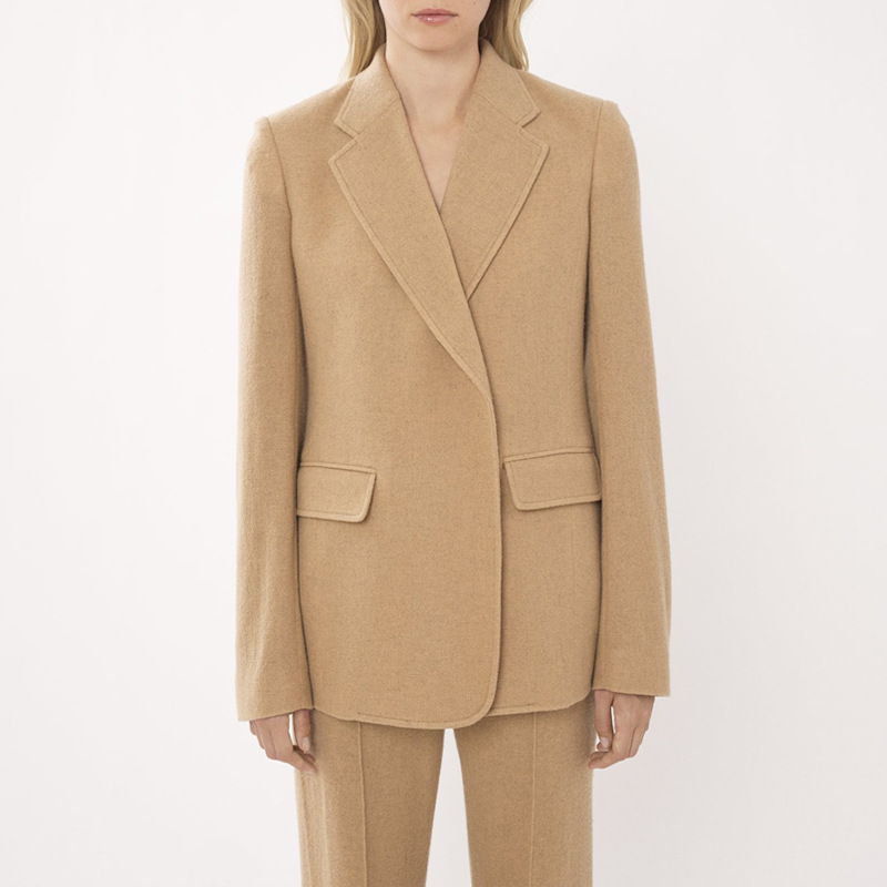 Oversized Exaggerated-Shoulder Blazer  | Womens  Vests & Tailoring Clothing Coats & Jackets