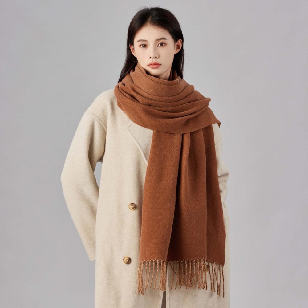 Oversized Wool-Blend Scarf Jacket  | Womens  Coats & Jackets Clothing Coats & Jackets