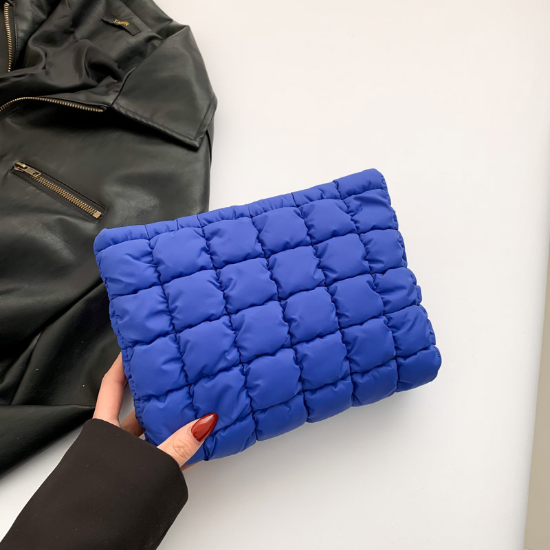 Pillow Oversized Quilted Clutch – Leather  | Womens  Bags Accessories Bags