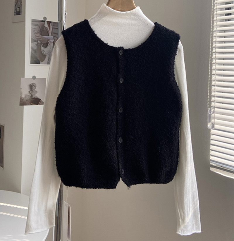 Pure Brushed-Cashmere Vest  | Womens  Sweaters & Cardigans Clothing Sweaters & Cardigans