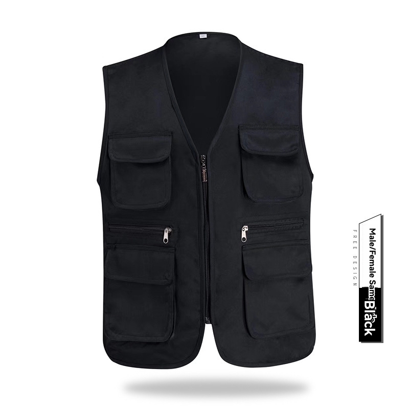 Reversible Denim Utility Vest  | Mens  Coats & Jackets Clothing Coats & Jackets