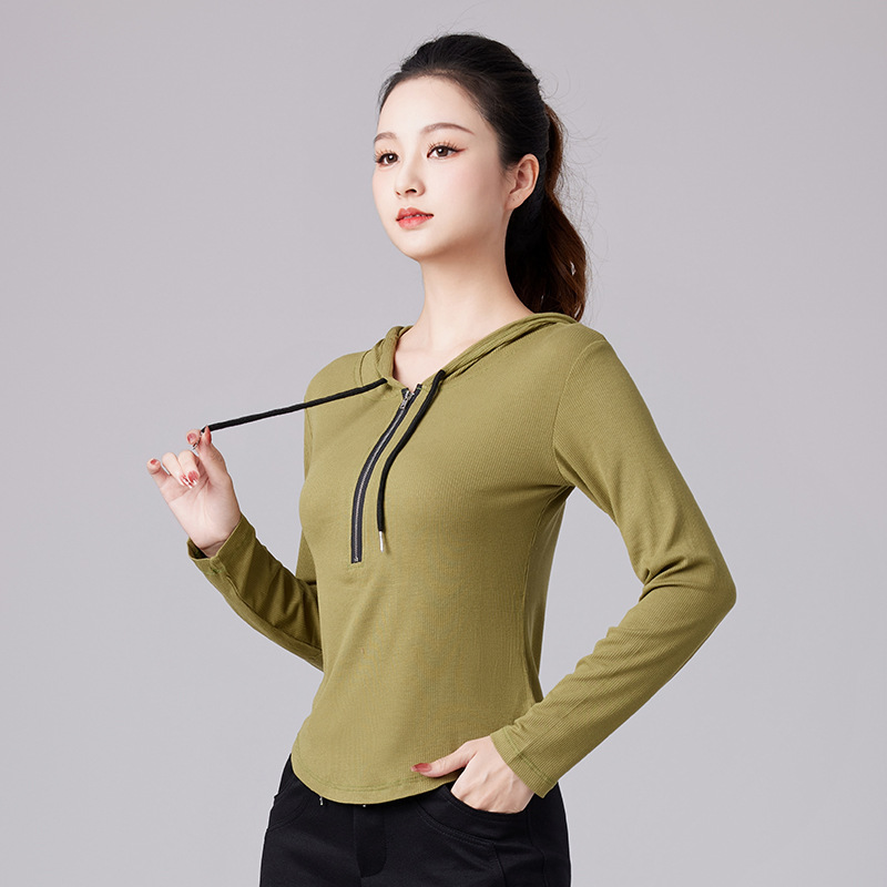 Slim Half-Zip Wool Hoodie  | Womens  Tops Clothing Sweaters & Cardigans