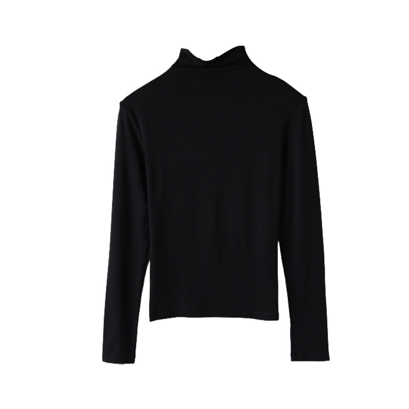 Slim Silk Turtleneck Top  | Womens  Tops Clothing Tops