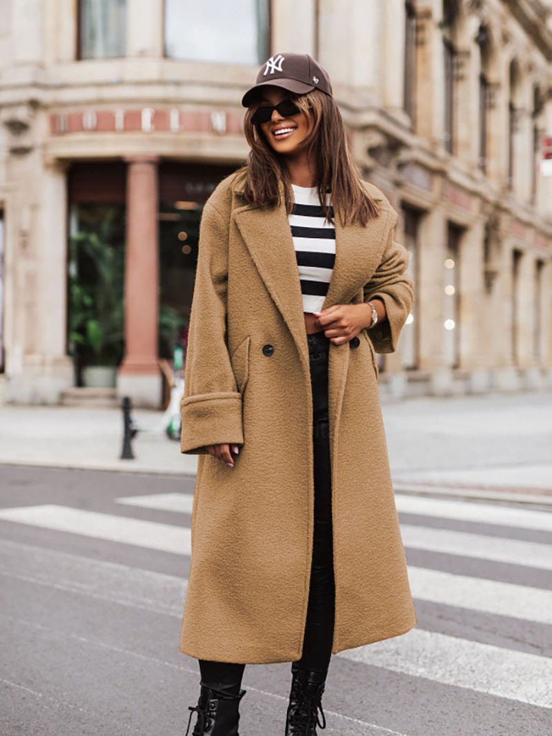 Tailored Herringbone Wool Coat  | Womens  Coats & Jackets Clothing Coats & Jackets