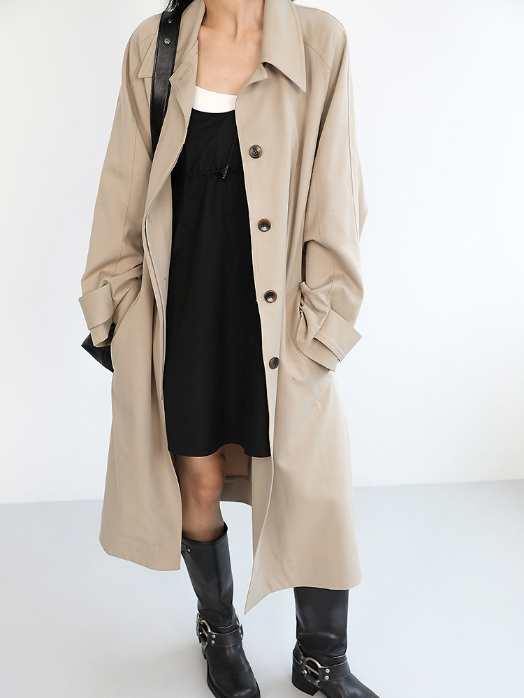 Voluminous Swing Trench Coat  | Womens  Coats & Jackets Clothing Coats & Jackets