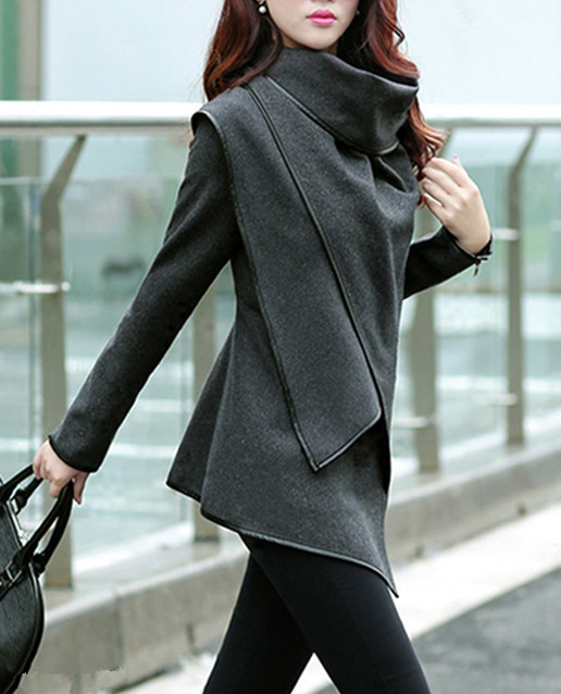 Wool-Blend Cape  | Womens  Coats & Jackets Clothing Coats & Jackets